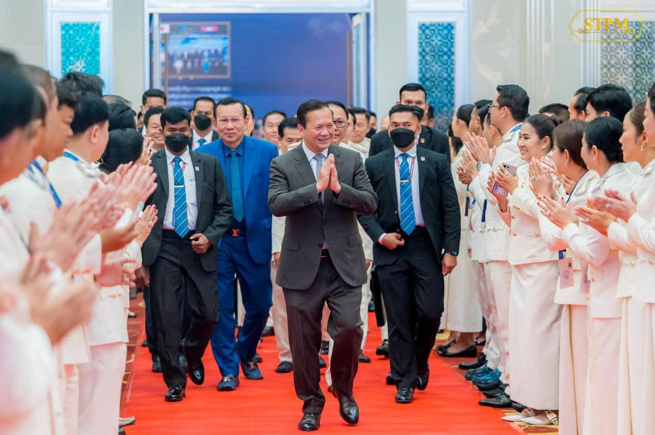 សម្តេចមហាបវរធិបតី ហ៊ុន ម៉ាណែត អញ្ជើញបិទសន្និបាតបូកសរុបការងារឆ្នាំ២០២៤ និងលើកទិសដៅការងារឆ្នាំ២០២៥ របស់សមាគមឧកញ៉ាកម្ពុជា