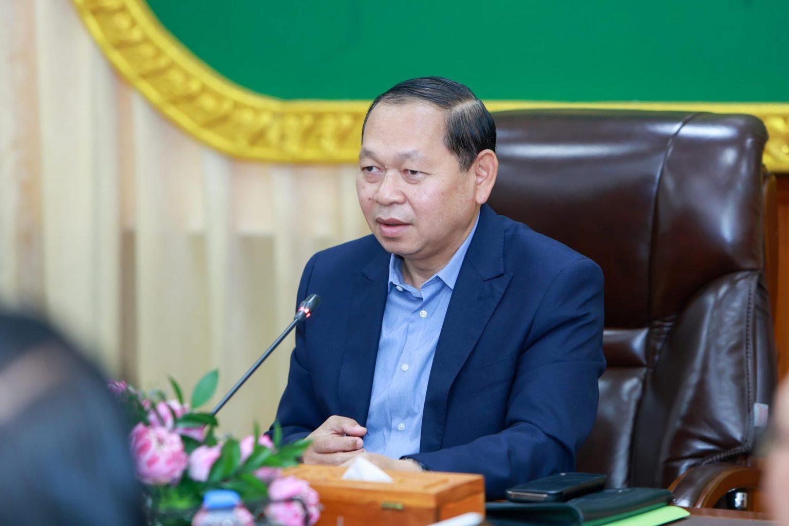 ឯកឧត្តម ឆាយ ឫទ្ធិសែន បានអញ្ជើញជាអធិបតីក្នុងកិច្ចប្រជុំពិគ្រោះយោបល់លើសេចក្តីព្រាងនៃគោលនយោបាយអភិវឌ្ឍន៍ជនបទ ២០២៥-២០៣៥