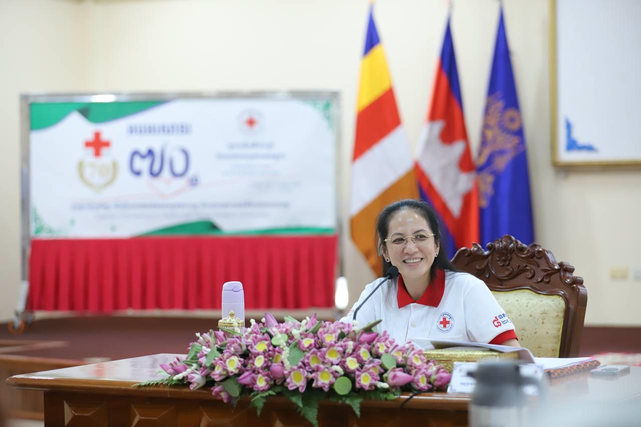 លោកជំទាវបណ្ឌិត ពេជ ចន្ទមុន្នី ហ៊ុនម៉ាណែត អញ្ជើញដឹកនាំកិច្ចប្រជុំគណៈកម្មការ អនុគណៈកម្មការរៀបចំទិវា ៨ឧសភា