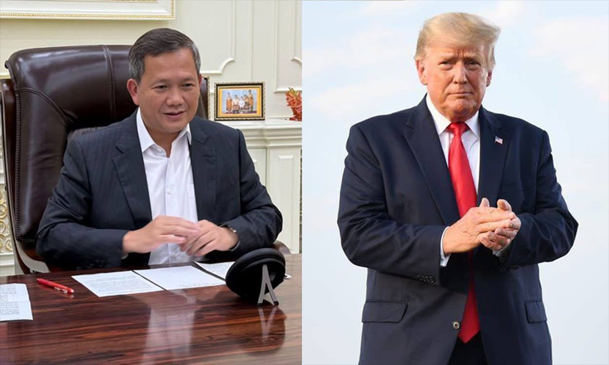 សម្តេច​ធិបតី​ ថ្លែងអំណរគុណ​ដល់​ លោក​ប្រធានាធិបតី​ អាមេរិក​ Donald Trump ដែល​បានជួយសម្របសម្រួលឲ្យមាបបទឈប់បាញ់រវាង​ កម្ពុជា​-ថៃ​