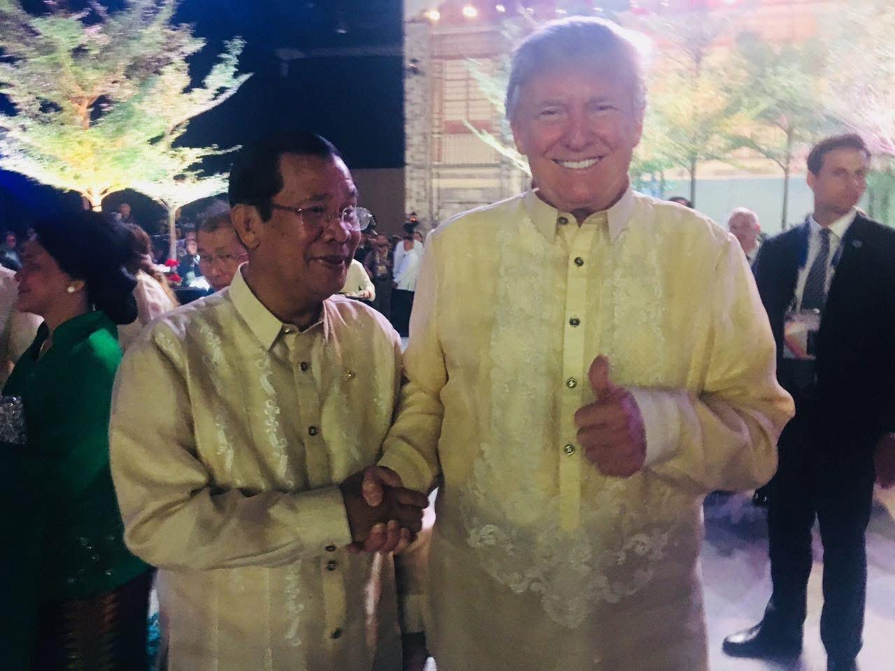 សម្តេច​តេជោ​ ហ៊ុន​ សែន​ ៖​ សមិទ្ធផលនៃគំនិតផ្តួចផ្តើមដ៏ប្រពៃរបស់ ឯកឧត្តម ដូណាល់ ត្រាំ បានសង្រ្គោះជីវិតមនុស្សរាប់ពាន់ម៉ឺននាក់ពីសង្រ្គាមកម្ពុជានិងថៃ